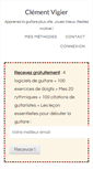 Mobile Screenshot of clementvigier.com